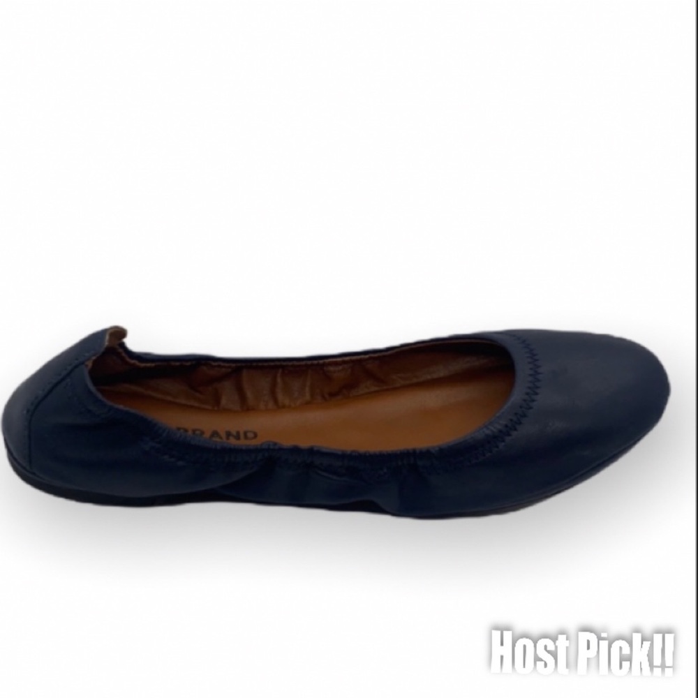 Lucky Brand Blue Flat ballet flats Size 6.5